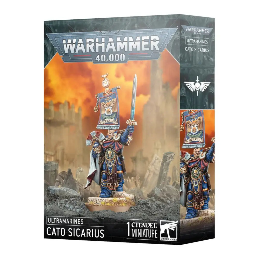 Warhammer 40,000 Ultramarines: Cato Sicarius - Miniatures Games