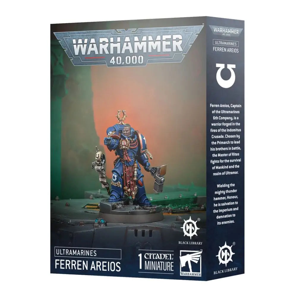 Warhammer 40,000 Ultramarines: Ferren Areios - Miniatures Games
