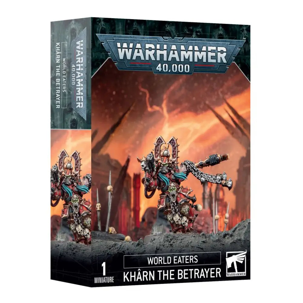 Warhammer 40,000 World Eaters: Khârn the Betrayer Warhammer 40k Games Workshop
