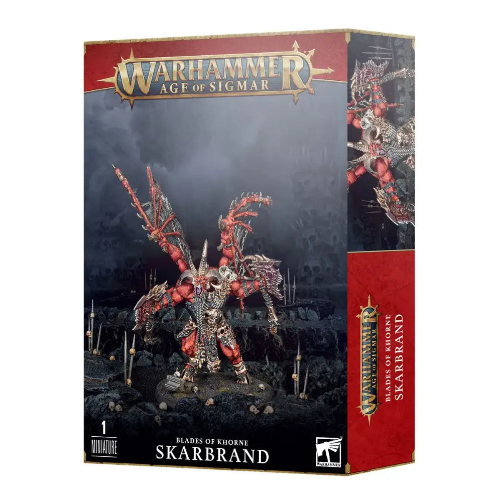 Warhammer Age of Sigmar Blades of Khorne Skarbrand - Miniatures Games