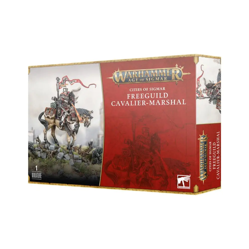 Warhammer Age of Sigmar Cities of Sigmar Freeguild Cavalier-Marshal - Miniatures Games
