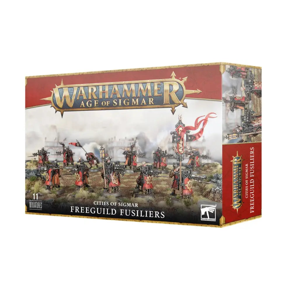 Warhammer Age of Sigmar Cities of Sigmar Freeguild Fusiliers - Miniatures Games