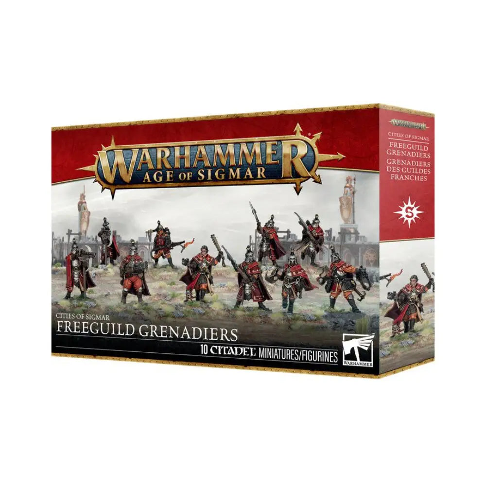 Warhammer Age of Sigmar Cities of Sigmar: Freeguild Grenadiers - Miniatures Games