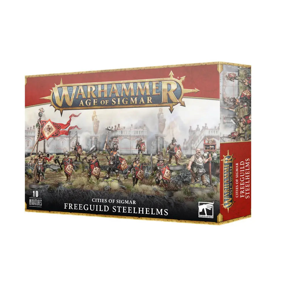 Warhammer Age of Sigmar Cities of Sigmar: Freeguild Steelhelms - Miniatures Games
