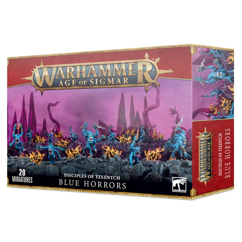Warhammer Age of Sigmar Disciples of Tzeentch Blue Horrors Age of Sigmar Games Workshop   