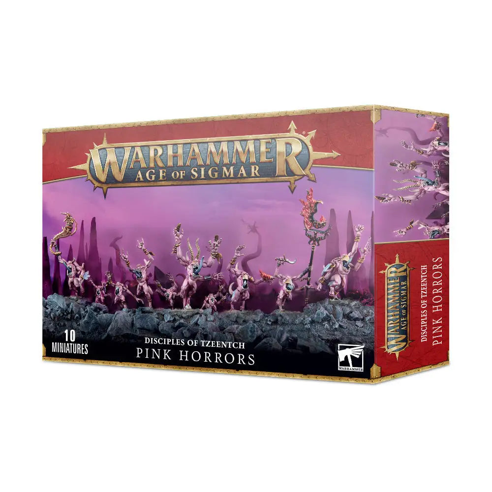 Warhammer Age of Sigmar Disciples of Tzeentch: Pink Horrors - Miniatures Games