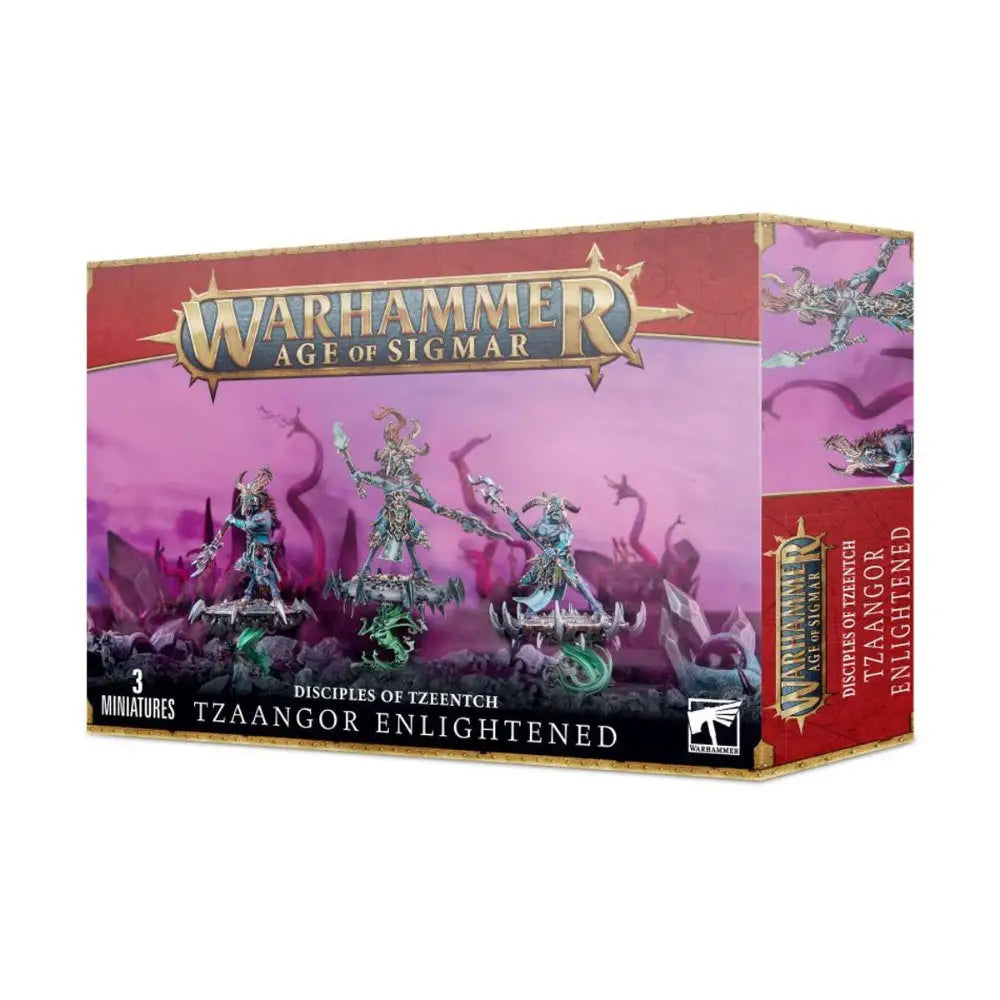 Warhammer Age of Sigmar Disciples of Tzeentch Tzaangor Enlightened - Miniatures Games