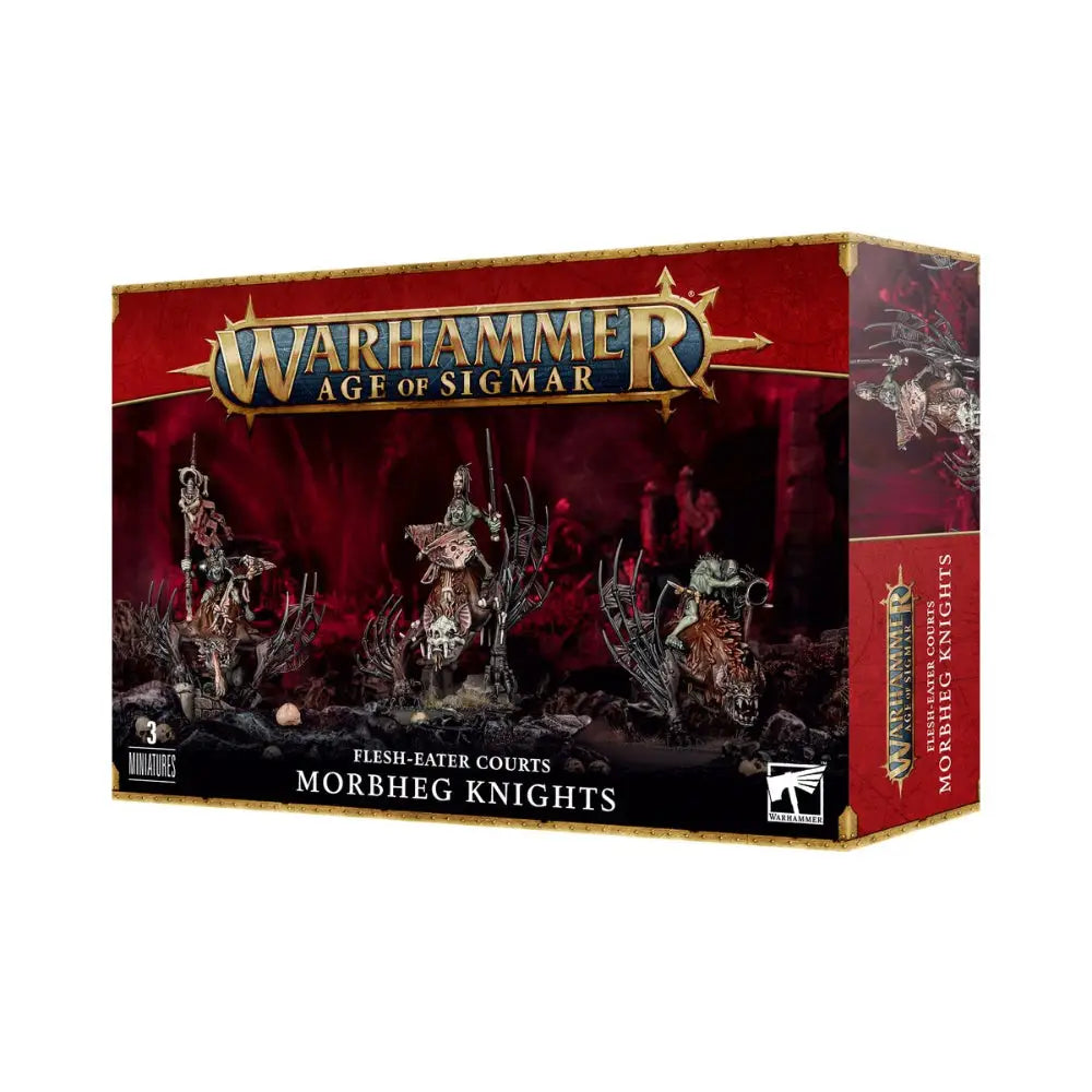 Warhammer Age of Sigmar Flesh-Eater Courts Morbheg Knights - Miniatures Games