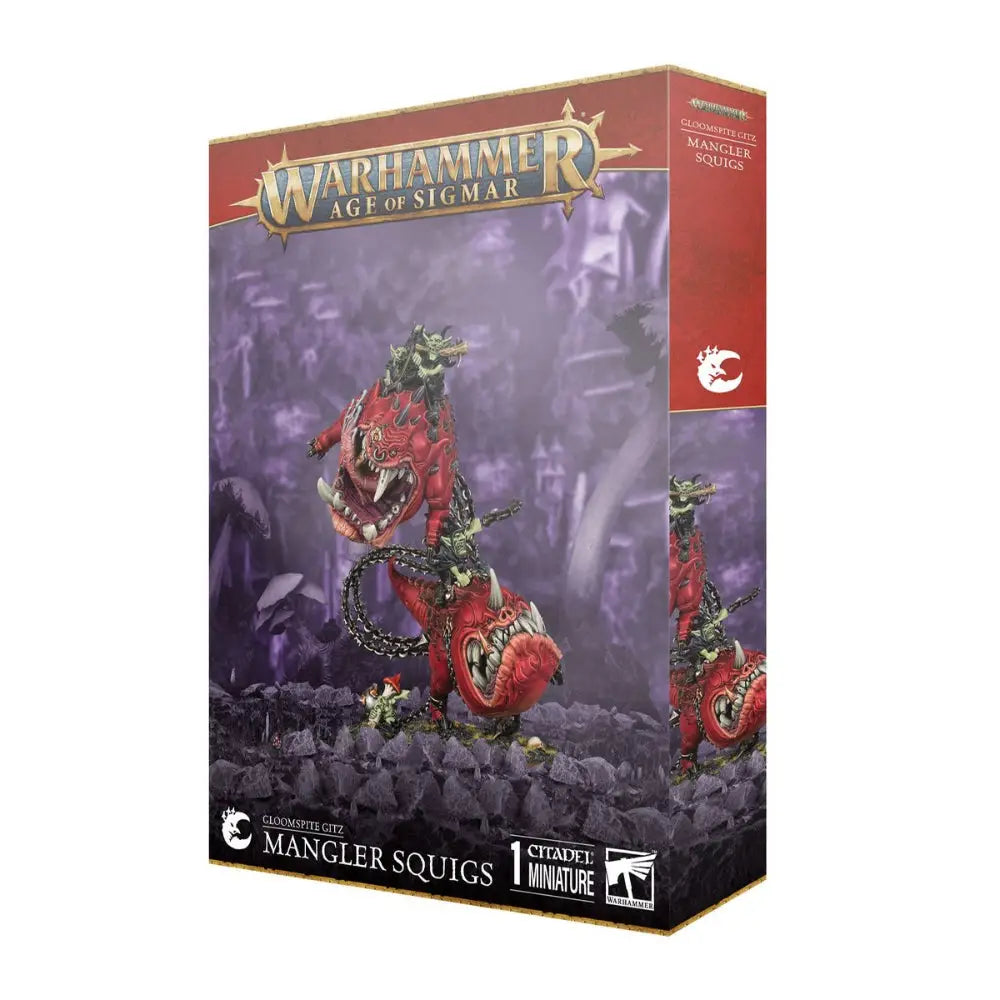 Warhammer Age of Sigmar Gloomspite Gitz Mangler Squigs - Miniatures Games