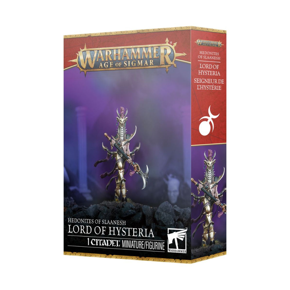 Warhammer Age of Sigmar Hedonites of Slaanesh: Lord of Hysteria - Miniatures Games