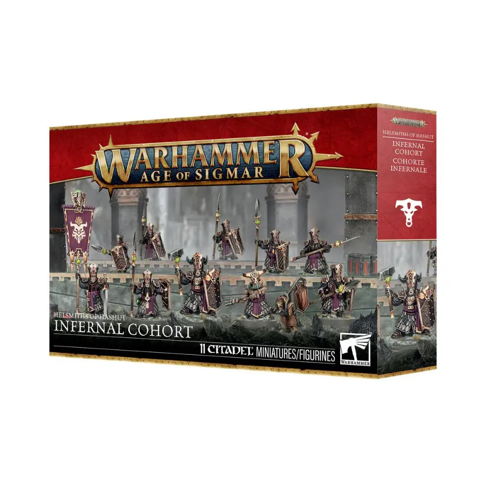 Warhammer Age of Sigmar Helsmiths of Hashut Infernal Cohort - Miniatures Games