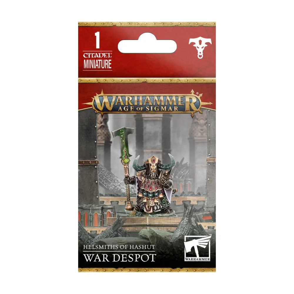 Warhammer Age of Sigmar Helsmiths of Hashut War Despot - Miniatures Games