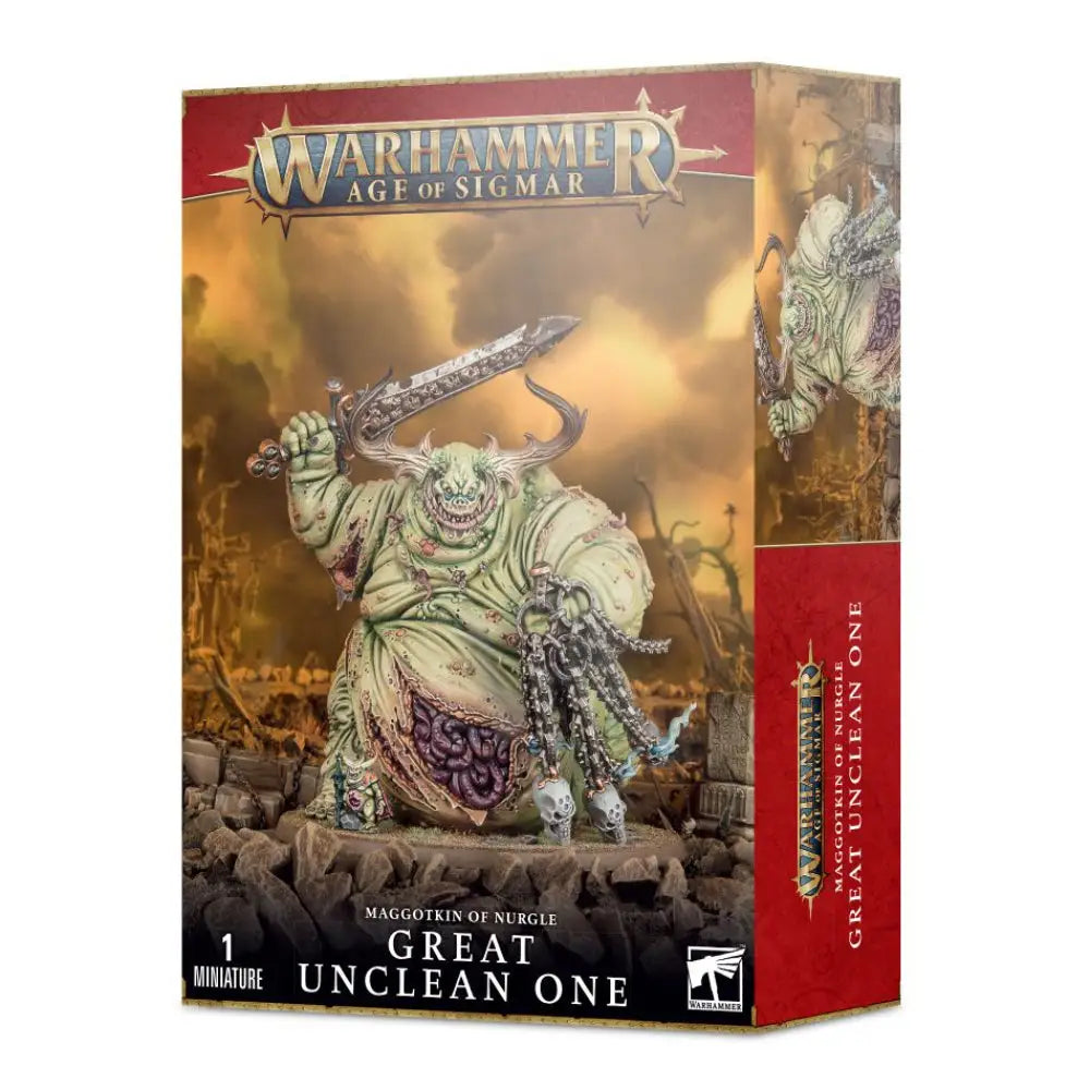 Warhammer Age of Sigmar Maggotkin of Nurgle: Great Unclean One - Miniatures Games