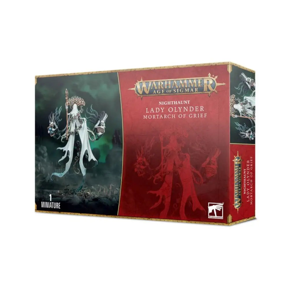 Warhammer Age of Sigmar Nighthaunt Lady Olynder Mortarch of Grief - Miniatures Games