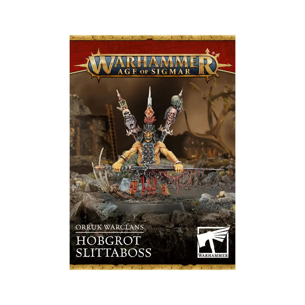 Warhammer Age of Sigmar Orruk Warclans Hobgrot Slittaboss - Miniatures Games