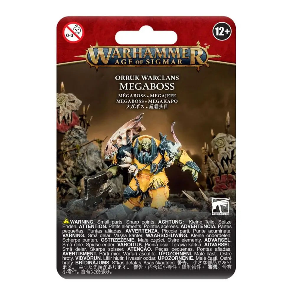 Warhammer Age of Sigmar Orruk Warclans Megaboss - Miniatures Games