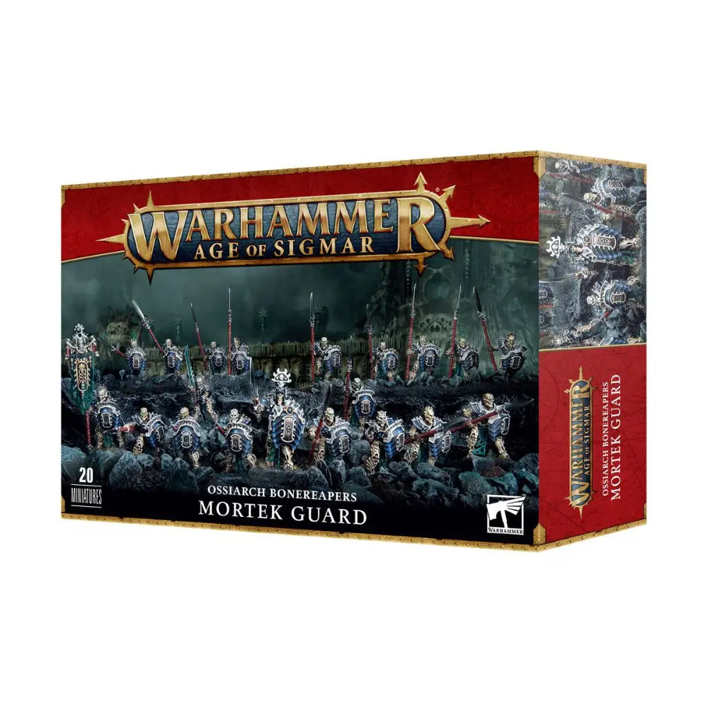 Warhammer Age of Sigmar Ossiarch Bonereapers Mortek Guard - Miniatures Games