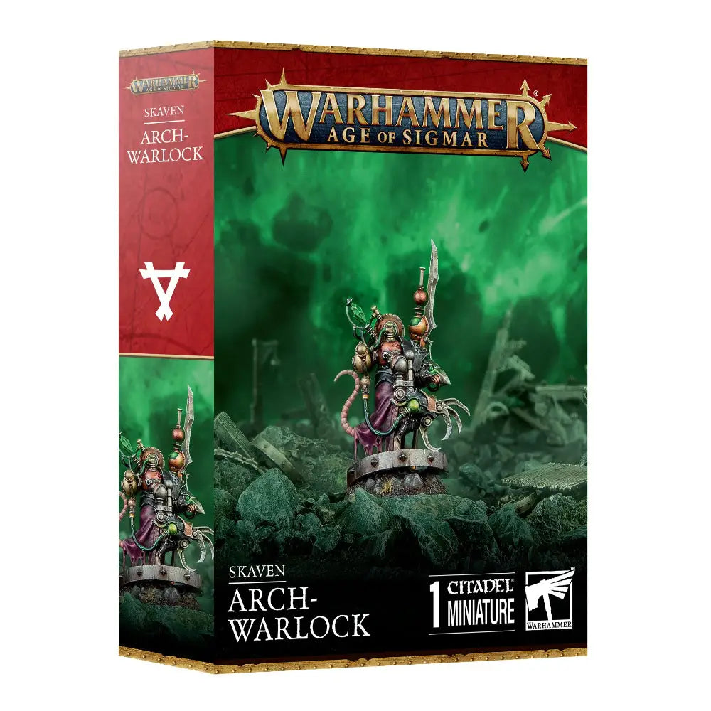 Warhammer Age of Sigmar Skaven: Arch-Warlock - Miniatures Games