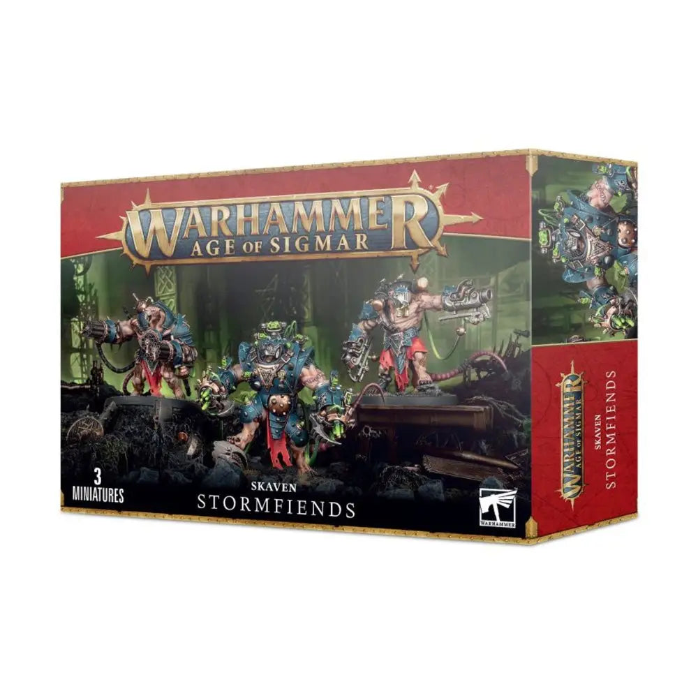 Warhammer Age of Sigmar Skaven Stormfiends - Miniatures Games