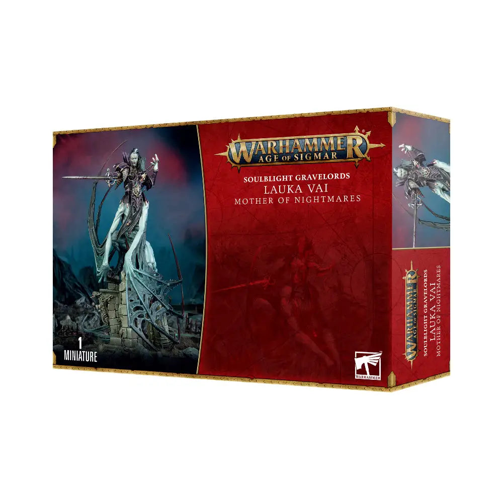 Warhammer Age of Sigmar Soulblight Gravelords: Lauka Vai Mother of Nightmares - Miniatures Games