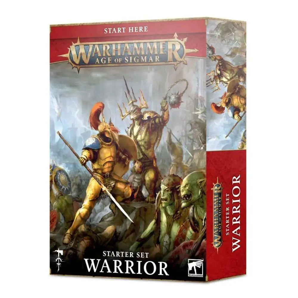 Warhammer Age of Sigmar Warrior Starter Set Age of Sigmar Games Workshop   