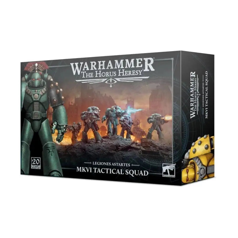 Warhammer Horus Heresy Legion MKVI Tactical Squad - Miniatures Games
