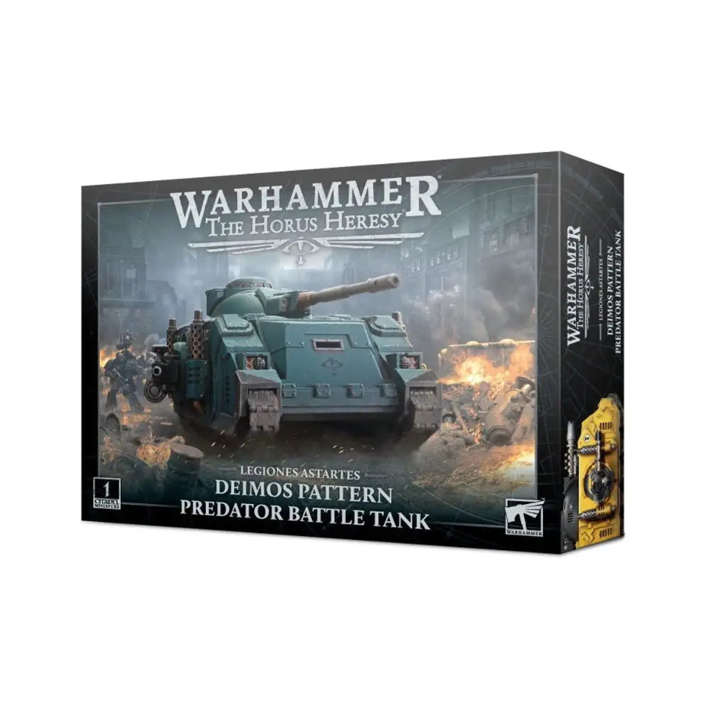 Warhammer Horus Heresy Legiones Astartes: Deimos Pattern Predator Battle Tank - Miniatures Games