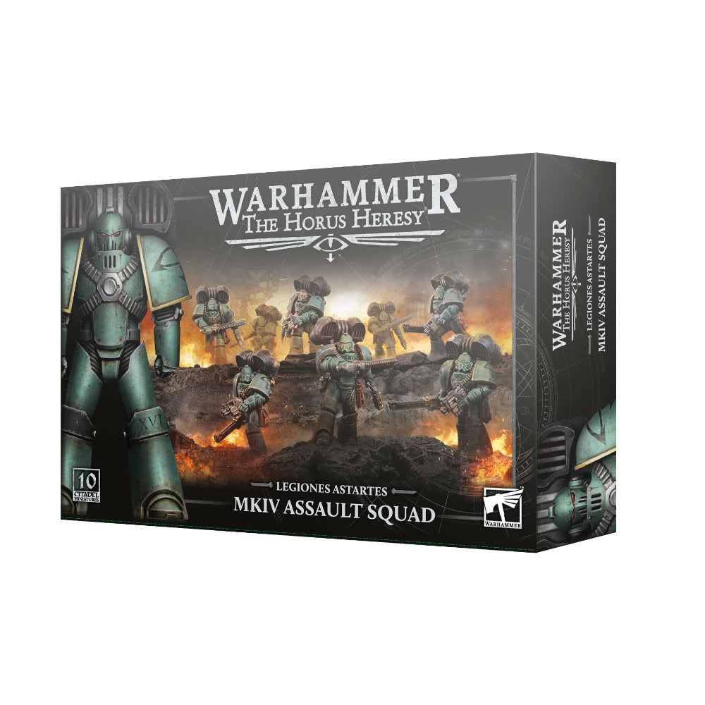 Warhammer Horus Heresy Legiones Astartes MKIV Assault Squad - Miniatures Games