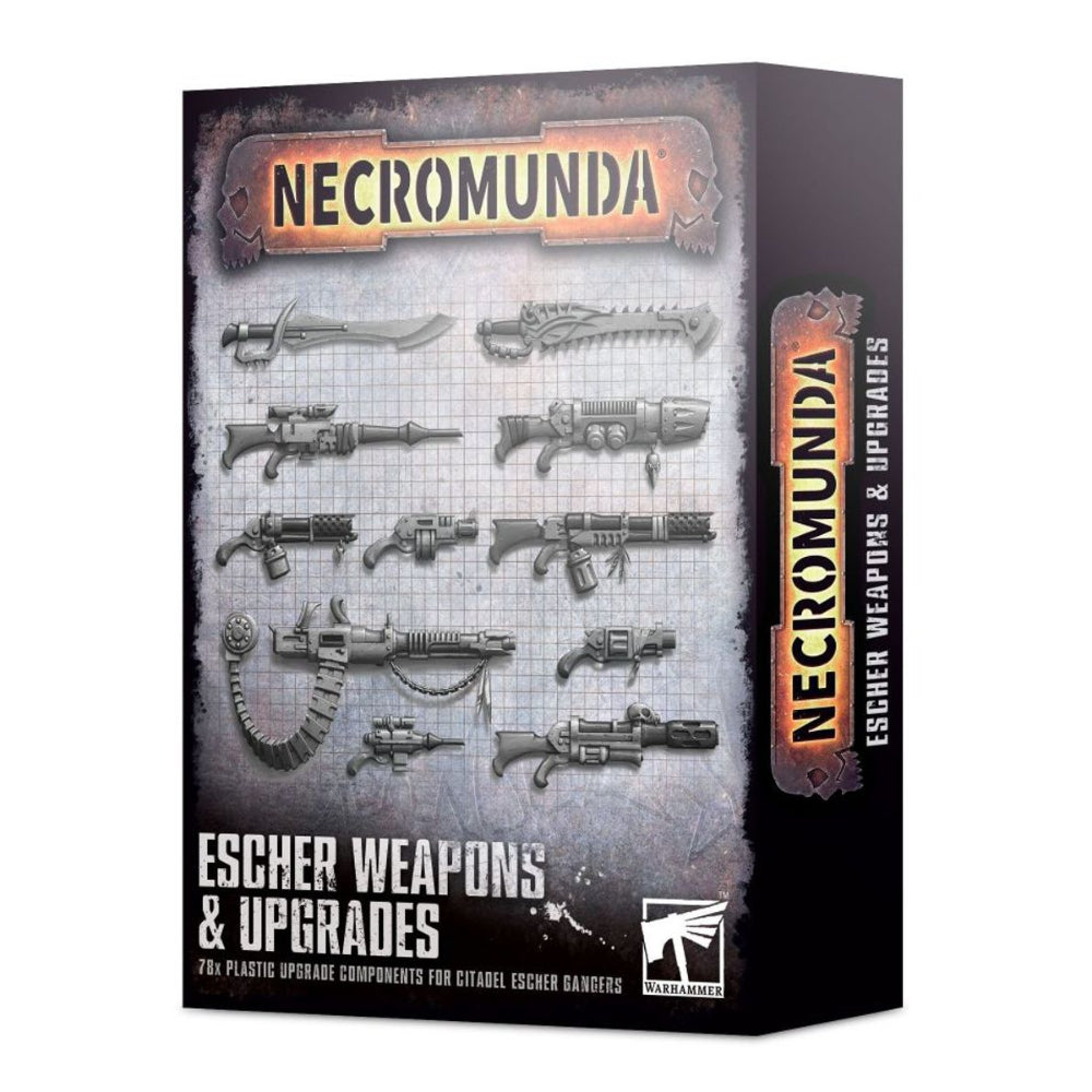 Warhammer Necromunda Escher Weapons & Upgrades