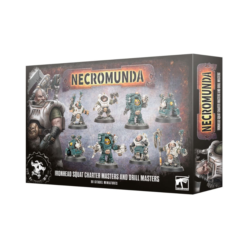 Warhammer Necromunda Ironhead Squat Charter Masters & Drill Masters