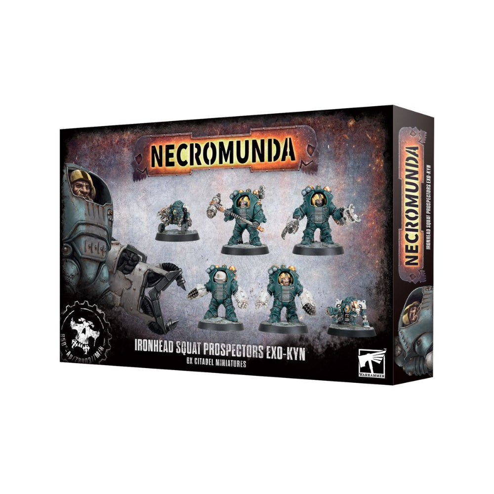 Warhammer Necromunda Ironhead Squat Prospectors Exo-kyn