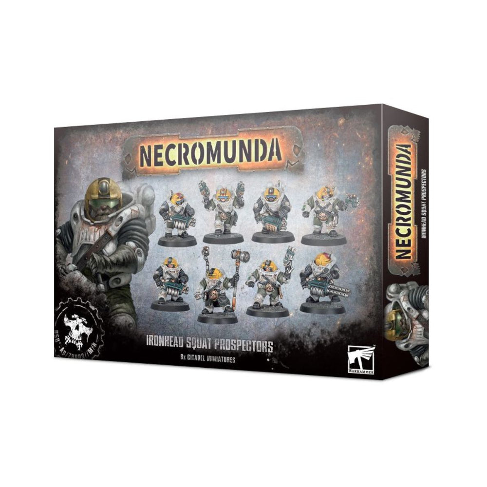 Warhammer Necromunda Ironhead Squat Prospectors Gang