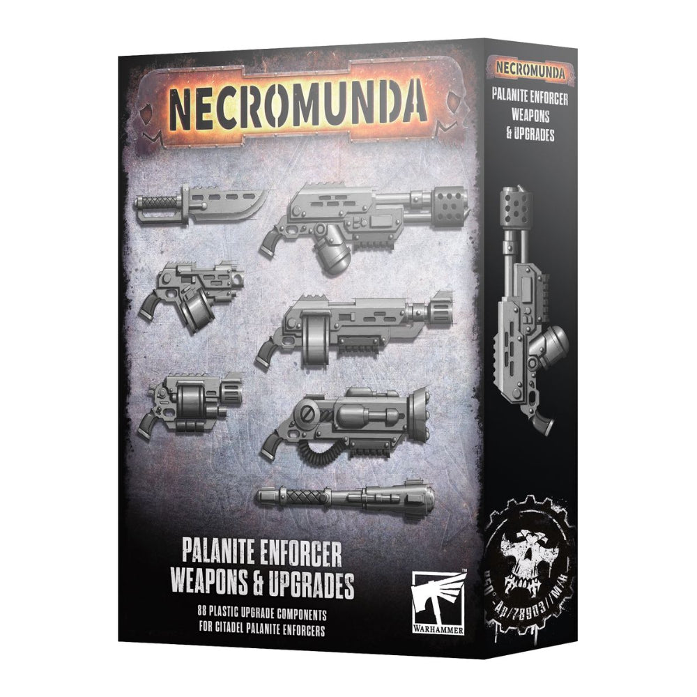 Warhammer Necromunda Palanite Enforcer Weapons & Upgrades