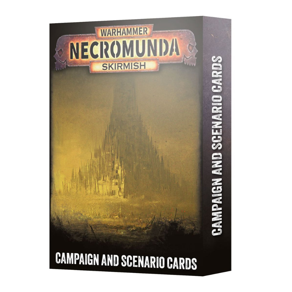 Warhammer Necromunda Skirmish Campaign & Scenario Cards