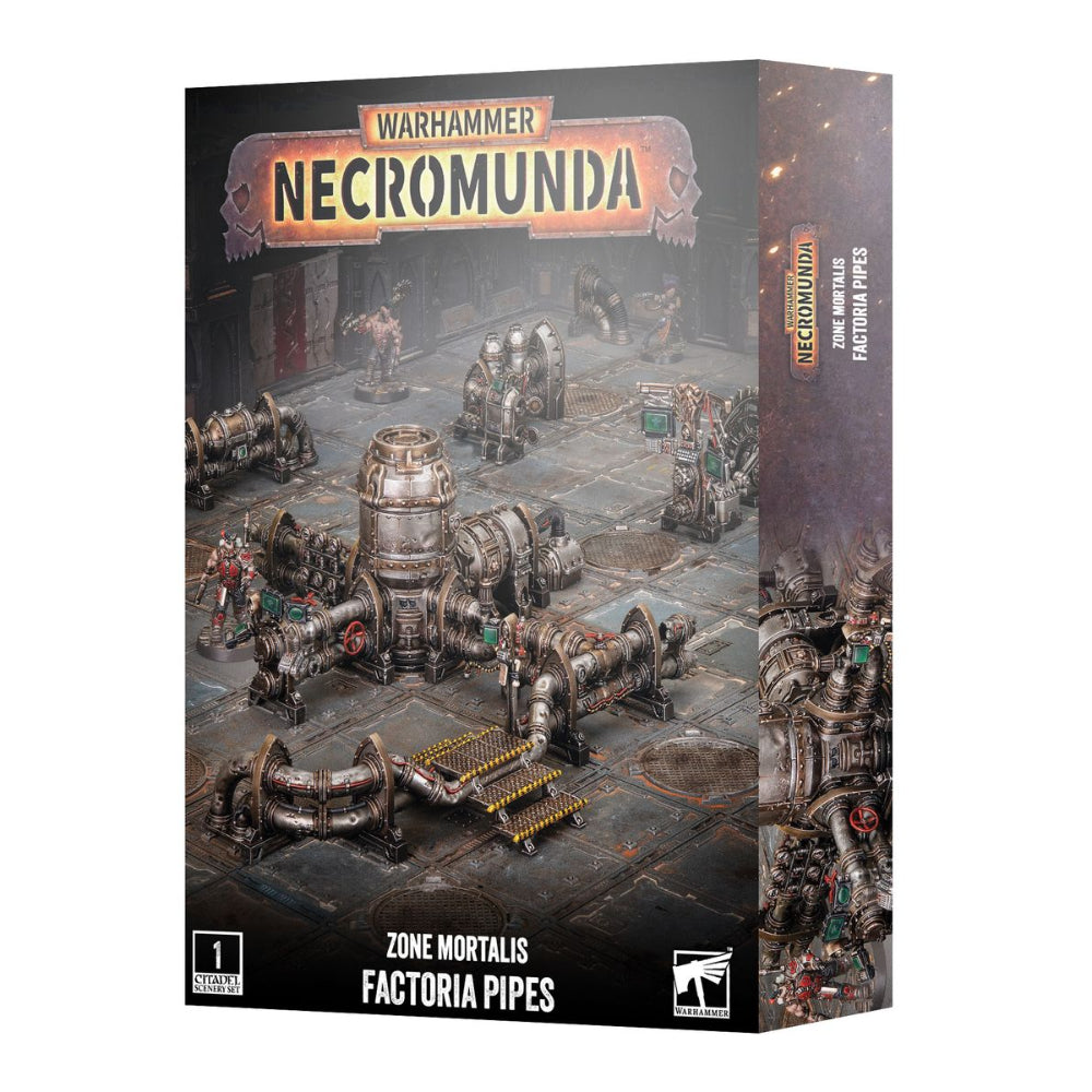 Warhammer Necromunda Zone Mortalis Factoria Pipes Terrain
