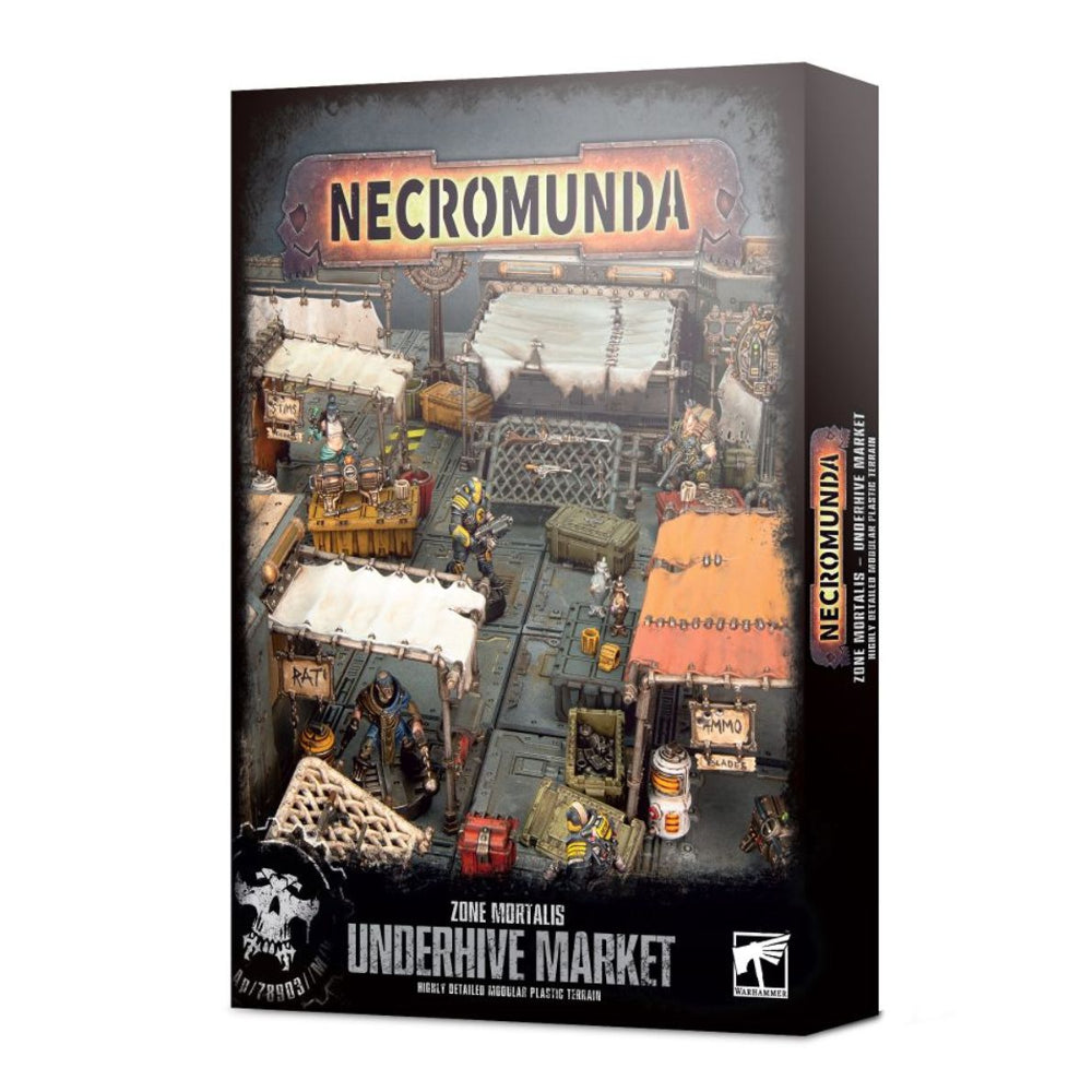 Warhammer Necromunda Zone Mortalis Underhive Market Terrain