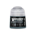 A small translucent plastic bottle of Warhammer Tone Pro paint in craventhrone cloak shade 12ml