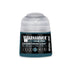 A small translucent plastic bottle of Warhammer Tone Pro paint in the color Craventhrone Cloak 12ml