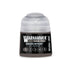 Warhammer tone pro gnarlwood dark brown acrylic paint in a 12ml clear plastic bottle with black label and white text