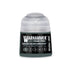 A small cylindrical bottle of Warhammer Tone Pro paint in green Morkshroom shade 12ml for miniature detailing