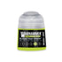 A small translucent plastic bottle of Warhammer Tone Pro Plaguetoad Venom paint with lime green label and black text