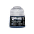 Warhammer tone pro ultramar blue paint bottle with clear plastic cap and black label in 12ml size