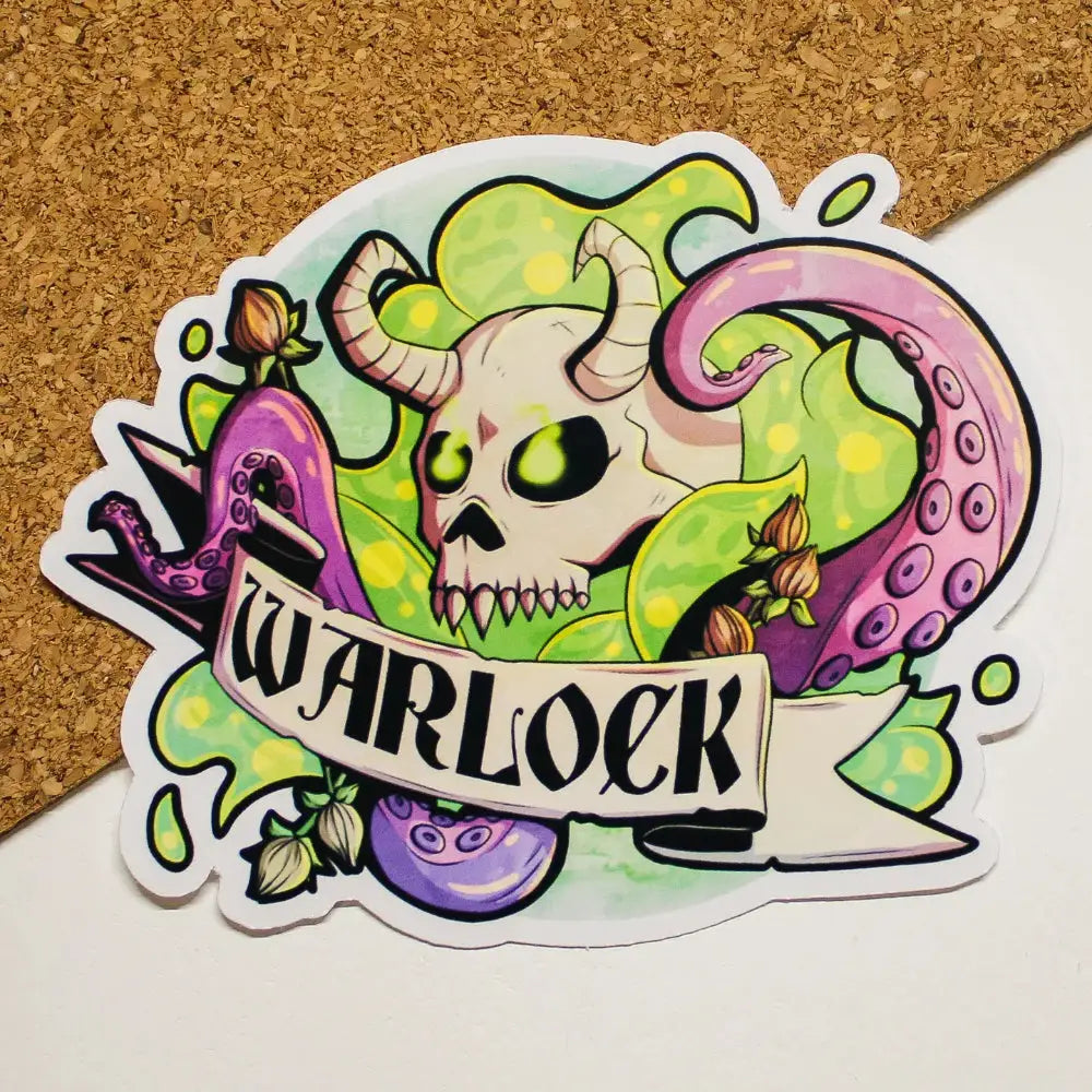 Warlock Class Sticker - Gifts