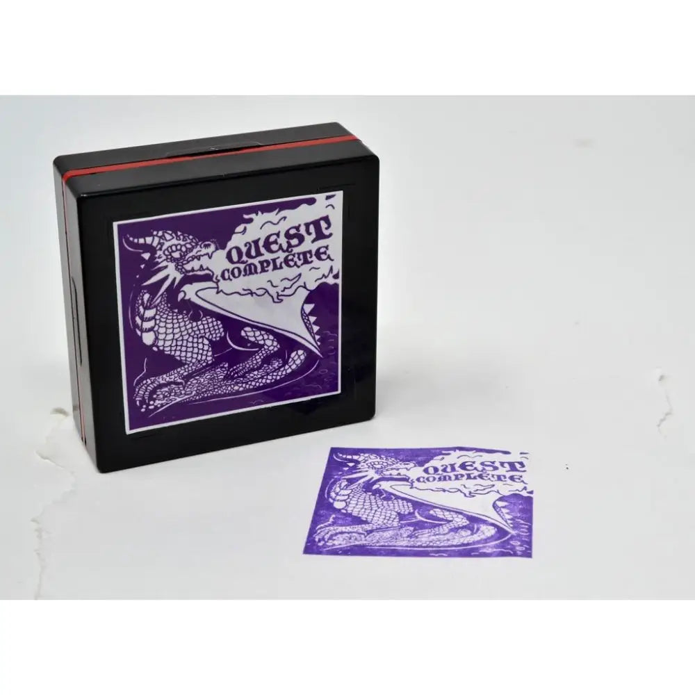 Weird Works RPG Stamp: Quest Complete - Roleplaying Games