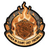 When in Doubt, Cast Fireball Sticker Toys & Gifts Forged Gaming   