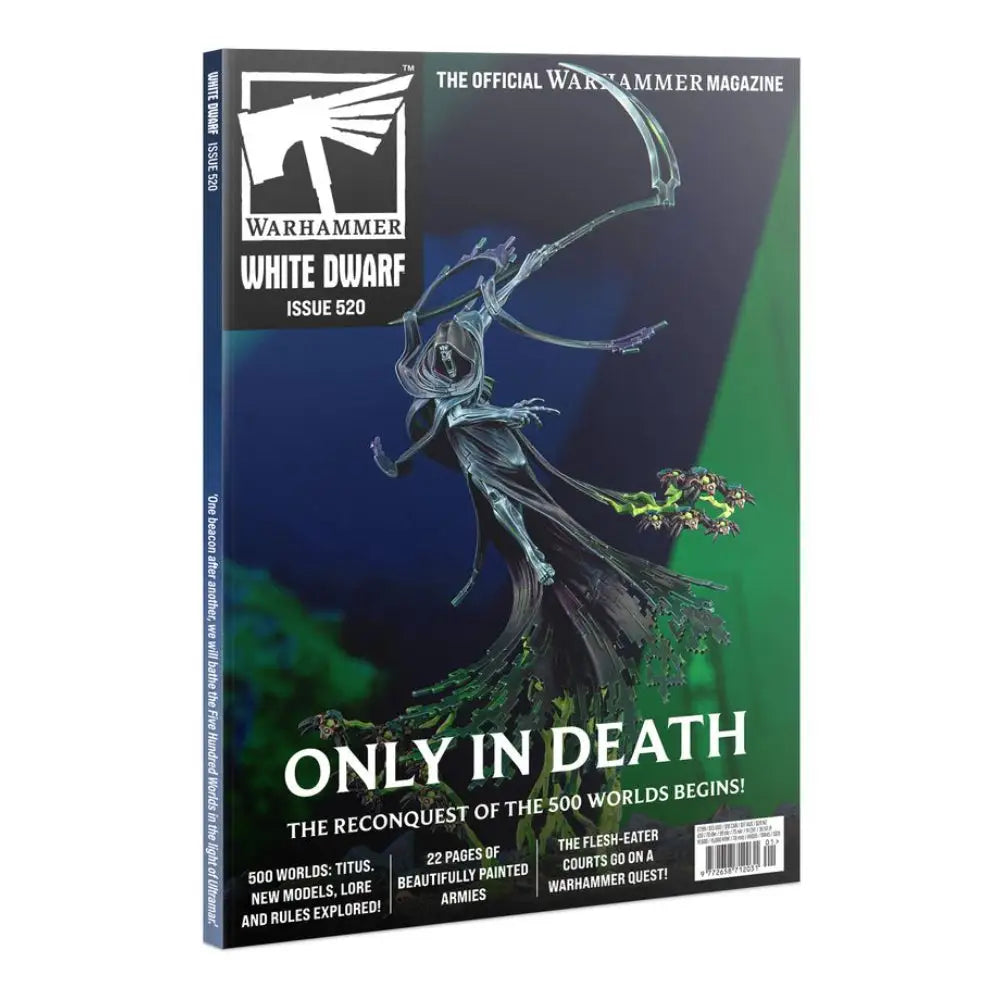 White Dwarf Magazine - January 2026 - Issue #520 - Miniatures Games