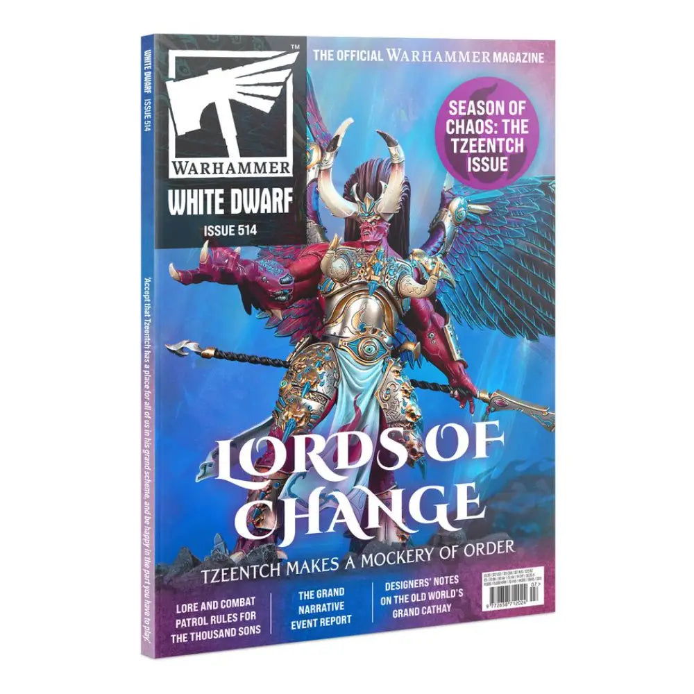 White Dwarf Magazine - July 2025 - Issue #514 - Warhammer 40k