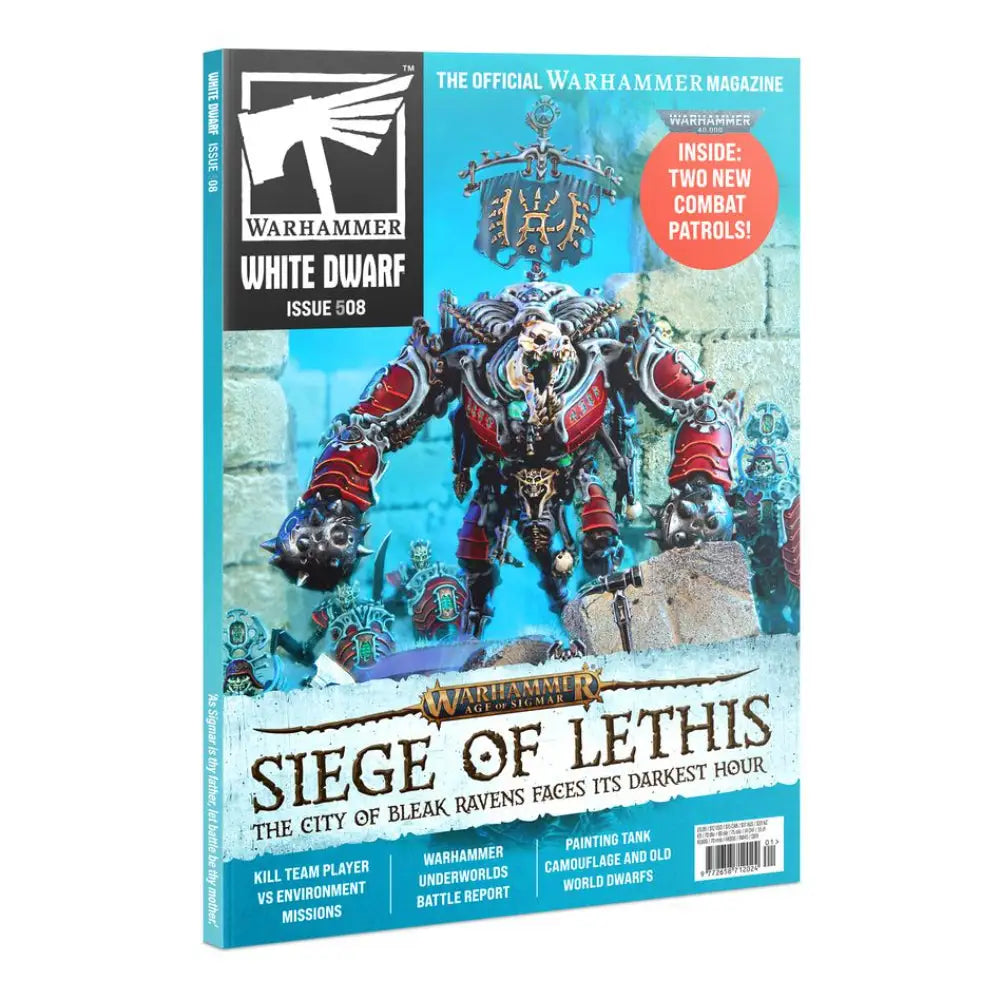 White Dwarf Magazine - January 2025 - Issue #508 - Warhammer 40k