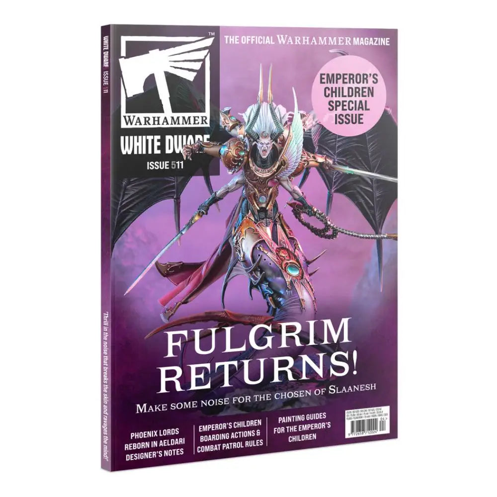 White Dwarf Magazine - April 2025 - Issue #511 - Warhammer 40k