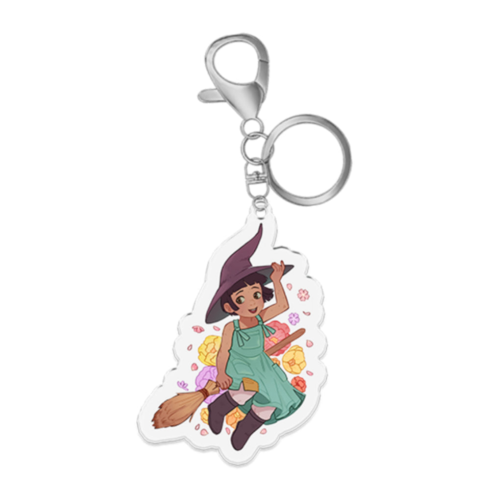 Witch Ame Worlds Beyond Number Keychain